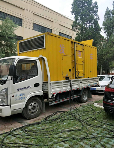 镇平发电车出租-柴油发电机组排烟系统设计要求及其考虑因素